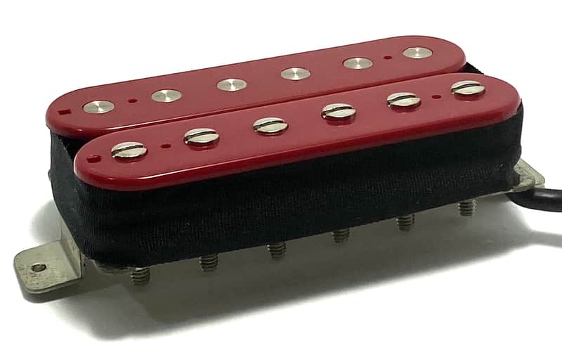 A5 Bucker ~ Bridge Position AlNiCo V Pickup, Classic Feel, Fresh Modern Hot Performance ~ Red image 1