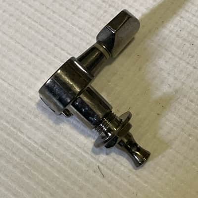 2000's Indonesian Ibanez S & RG Series Dual Pin Cosmo Black Tuners Tuning Pegs 7 In Line image 8