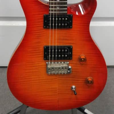 PRS SE custom flamed maple 22 top sunburst electric guitar image 1
