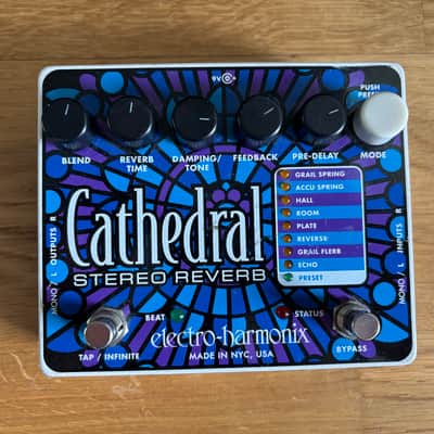 Electro-Harmonix Cathedral Stereo Reverb 2009 - 2020 - Blue / Purple image 1