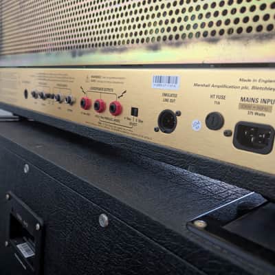 Marshall JCM 2000 TSL 100 Triple Super Lead 3-Channel 100-Watt Guitar Amp Head 2000s - Black image 3