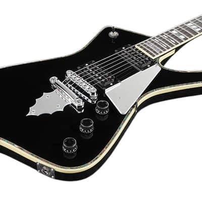Ibanez PS10BK Paul Stanley Signature Electric Guitar. Black image 6