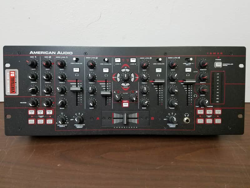 American Audio MXR-19 19" 4-Channel DJ MIDILOG Mixer image 1