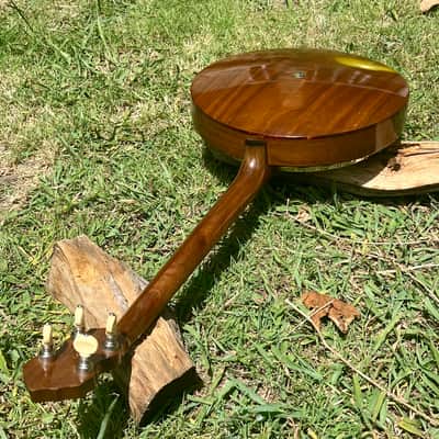 Vintage Ludwig Columbia 1930’s Tenor Banjo - Natural Walnut image 21