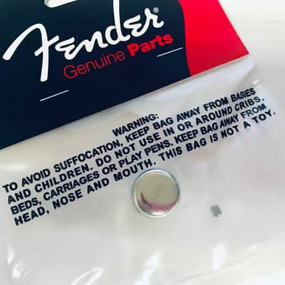 001-9502-049 Fender Upper Chrome Knob for '62 Jazz Bass image 1