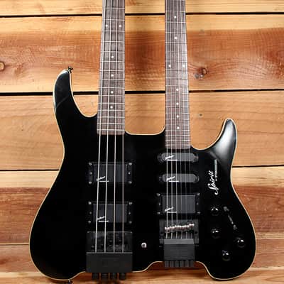 STEINBERGER Spirit XZ-2/GU-4R DOUBLE NECK GUITAR & BASS Rare! Nice