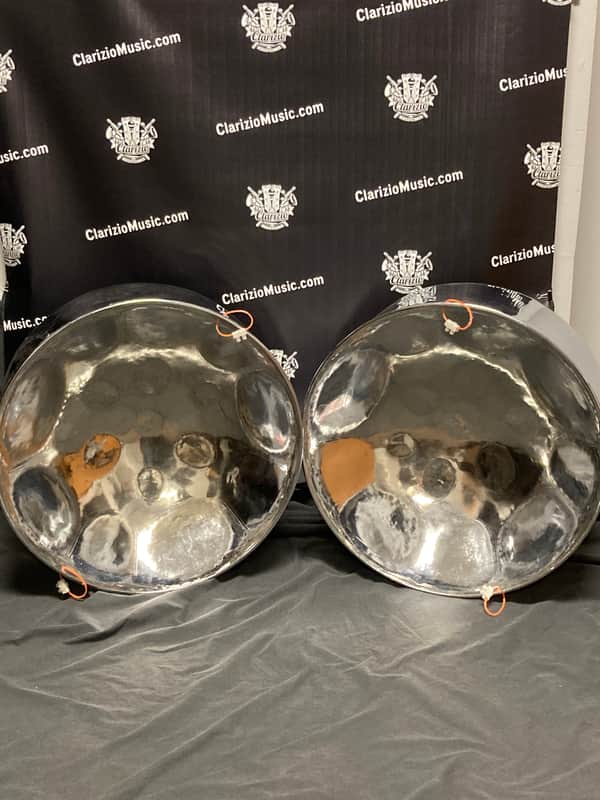 Steel Drums - Double Seconds (Pair) Chrome image 1