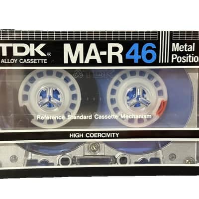 TDK MA-R 46 Rare Vintage Cassette Blank Reference Metal Retro Japan NOS image 1