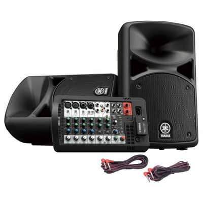 Yamaha StagePas 400BT Portable Bluetooth PA Speaker Mixer System w Reverb FXs image 8