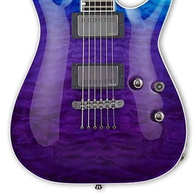 ESP E-II HORIZON NT-II Blue Purple Gradation w/Case (B Stock) image 1