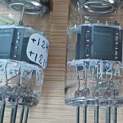 Very rare 70's NOS RTC Philips Mullard 12AT7WA special quality ecc81 12at7 like M8137 best pro audio tube preamp... image 7