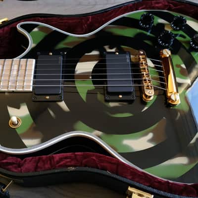 Gibson Zakk Wylde Les Paul Custom 2003 - 2016 - Camo Bullseye Limited Edition image 3