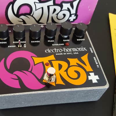 Electro-Harmonix Q-Tron Plus Envelope Filter with Effects Loop 2008 - Present - Black / Purple / Orange image 3