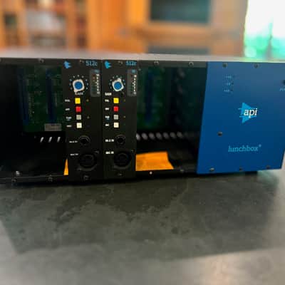 API 512c 500 Series Mic Preamp Module 2000 - Present - Black image 1