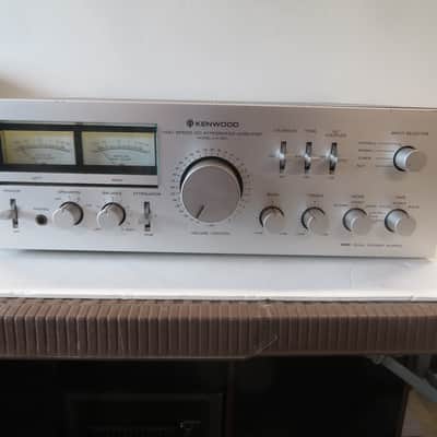 Kenwood KA-801 Integrated Amplifier late 1970's - silver faceplate image 1