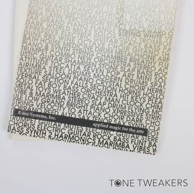 Emu Proteus Operation Manual owners user instructions VINTAGE SYNTH DEALER