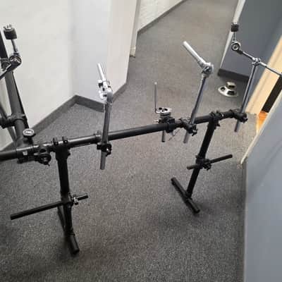 Ultimate Support Electronic Drum Rack w Cymbal Stands 1980s image 8