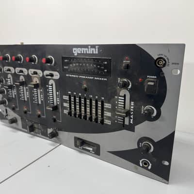 GEMINI PDM12 Stereo Preamp Mixer 4 Channel Analog Equalizer DJ Audio Equipment image 3