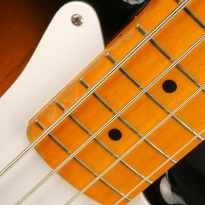 Immagine Fender Precision Bass PB'57 2001 - T - 2 tons Sunburst - japan import - 13