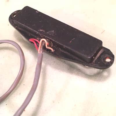 Vintage Tele Neck Pickup Fender Relic Guitar Ceramic Magnet Luthier MIJ? Unknown Maker image 6
