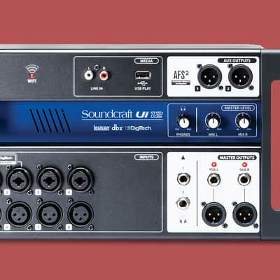 Soundcraft Ui12 12-Channel Remote Controlled Digital Mixer | Reverb