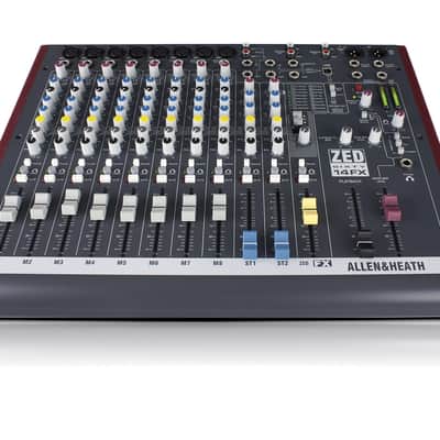 Allen & Heath ZED-60-14FX | 14-Channel Mixer with 60mm Faders. New with Full Warranty! image 3