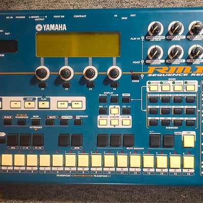 Yamaha RM1x Sequence Remixer 2000s - Blue