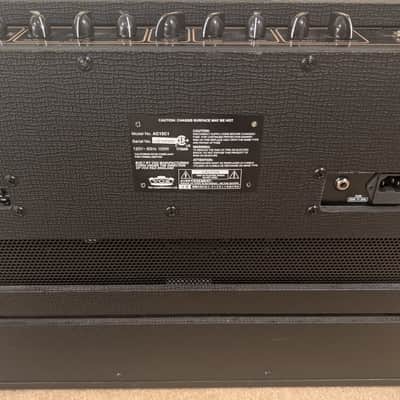 CLEAN !!! Vox AC15C1 Custom 2-Channel 15-Watt 1x12" Guitar Combo 2010 - Present - Black image 8