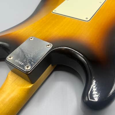 Warmoth S-Type - Three Tone Sunburst - Lightly Aged Nitro finish image 9