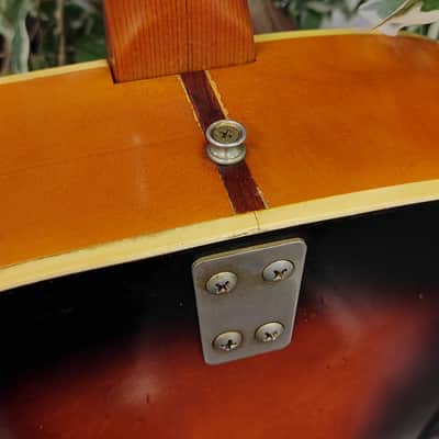Framus Texan 5/196 Acoustic Guitar - Sunburst West Germany - Vintage 1969 Model image 16