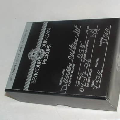 Seymour Duncan 50th Anniversary Limited Edition Duncan Custom Set (Black) Set #058 image 1