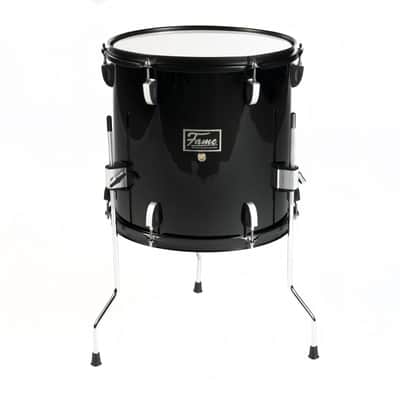 Fame First Step Floor Tom 14"x14" Piano Black - Floor Tom image 1