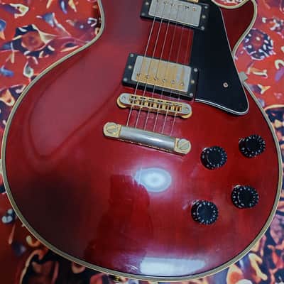 1992 Orville by Gibson Les Paul Custom Wine Red - Gibson Pickups MIJ Japan - Only One Owner !! image 2