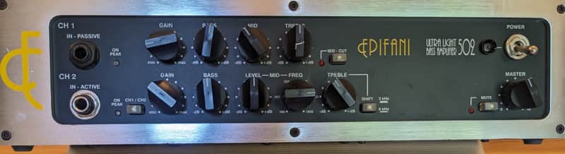 Epifani UL-502 Bass Amp, Two Channels image 1