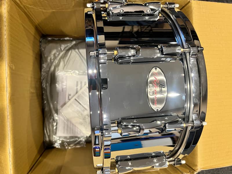 Pearl RFS1465 Reference 14x6.5" Seamless Steel Snare Drum - Steel BRAND NEW image 1