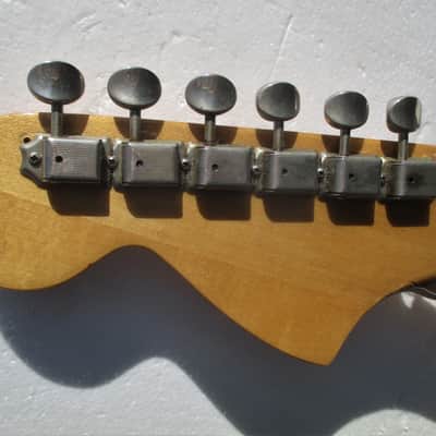 Fresher Straighter Guitar, 1970's, Japan,  Sunburst Finish,  Plays And Sounds Good, Gig Bag image 12