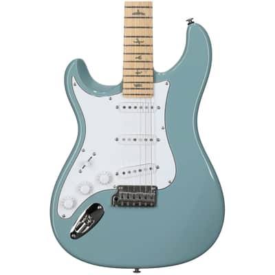 PRS Paul Reed Smith SE Silver Sky Electric Guitar, Left-Handed, Maple Fretboard (with Gig Bag), Stone Blue image 4