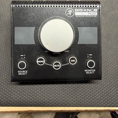 Mackie Big Knob Passive Monitor Controller 2017 - Present - Black image 1