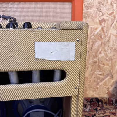 Vintage 1991 Fender Bassman 5F6-A 4x10 Tweed RI Valve Amplifier *Ex Eric Clapton* image 14