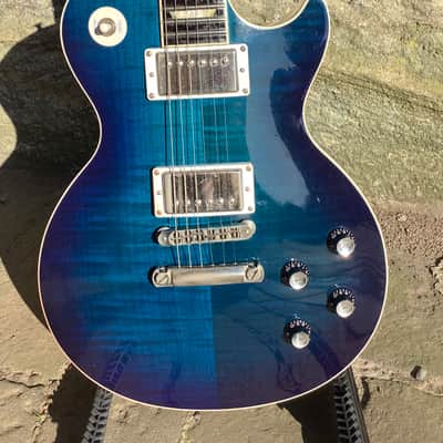Gibson Les Paul Standard 2005, midnight manhattan burst Limited Issue Blue burst image 5