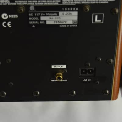 Edirol MA-20D Digital Stereo Studio Micro Monitor Pair image 10