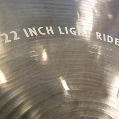Meinl Byzance Foundry Reserve 22" Light Ride-2365g-Excellent! image 5