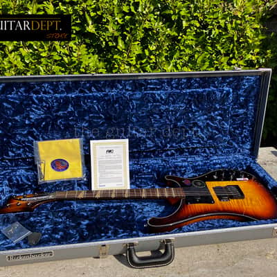 ♚ PRISTINE ♚2022 Rickenbacker 480XC♚TOBACCOGLO♚90th Anniversary♚360♚EBONY♚OHSC♚SAVE ££s image 2