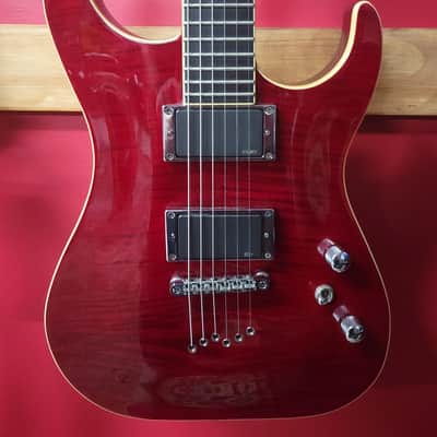 Washburn X50PROFE Trans Crimson image 2