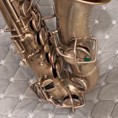 Vintage Buescher "true tone" Alto Saxophone  - Silver image 9