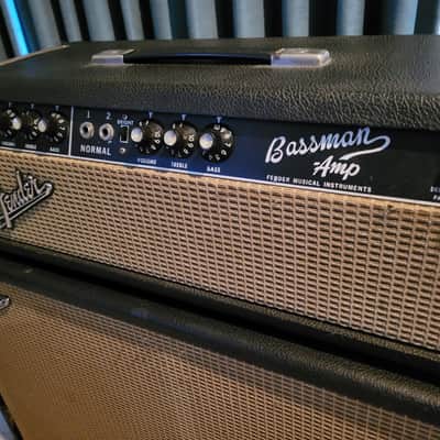Fender 1966 Bassman blackface amp image 2
