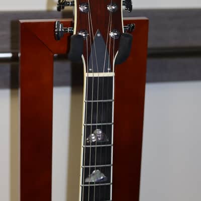 B.C. Rich USA Custom Eagle Archtop Supreme - Trans Black image 8
