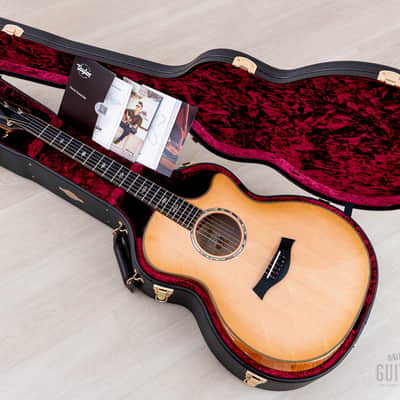 2023 Taylor Custom Grand Auditorium Acoustic Electric Guitar w/ Bearclaw Spruce, Flame Maple & Flame Koa Armrest image 21