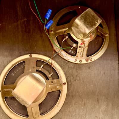 Ekosonic Mod 98 Tube Amplifier Made in Italy Circa 1950's - Two Tone Blue M image 10