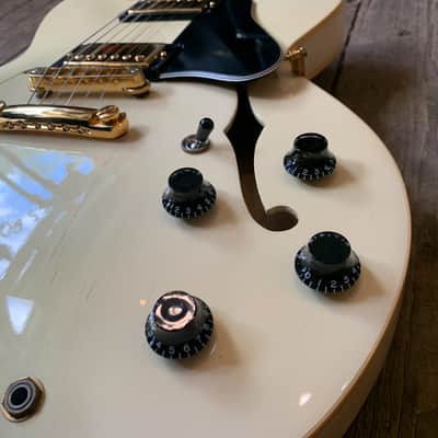1984 Gibson Custom Shop ES-335 DOT neck 1984 in Pearl White & case image 7